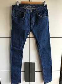 Jeansy niebieskie 32 R spodnie