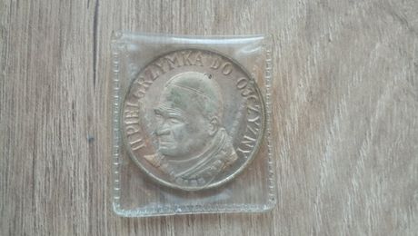 Moneta medal 600 lat Jasnej Góry / druga pielgrzymka Jana Pawła II