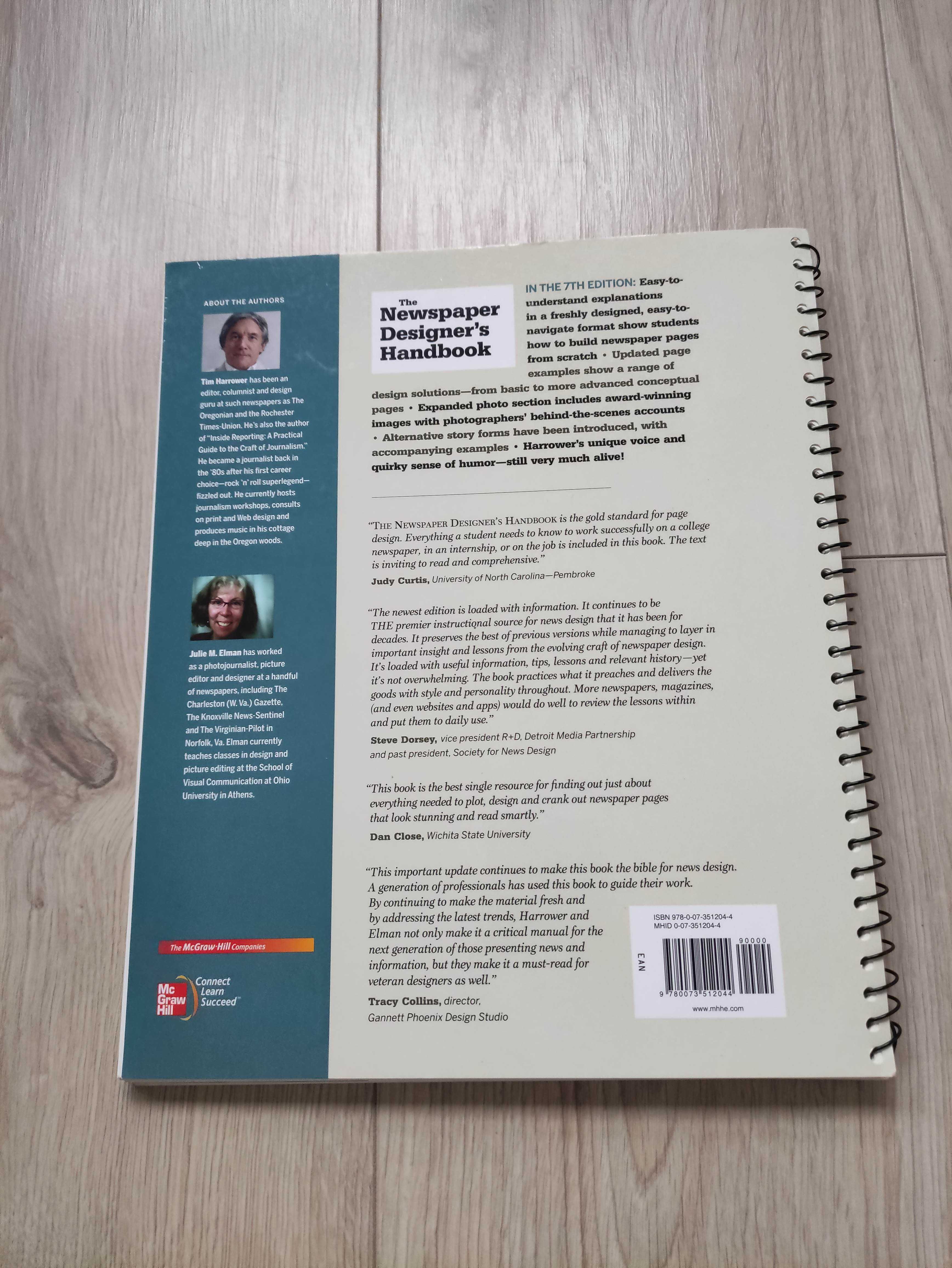 The Newspaper Designer's Handbook Tim Harrower