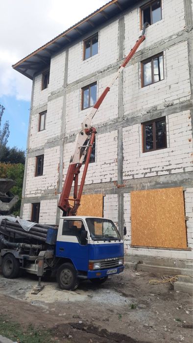 Послуги автобетононасоса, бетононасоса