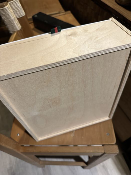 Caixa de vinho em madeira para 3 garrafas