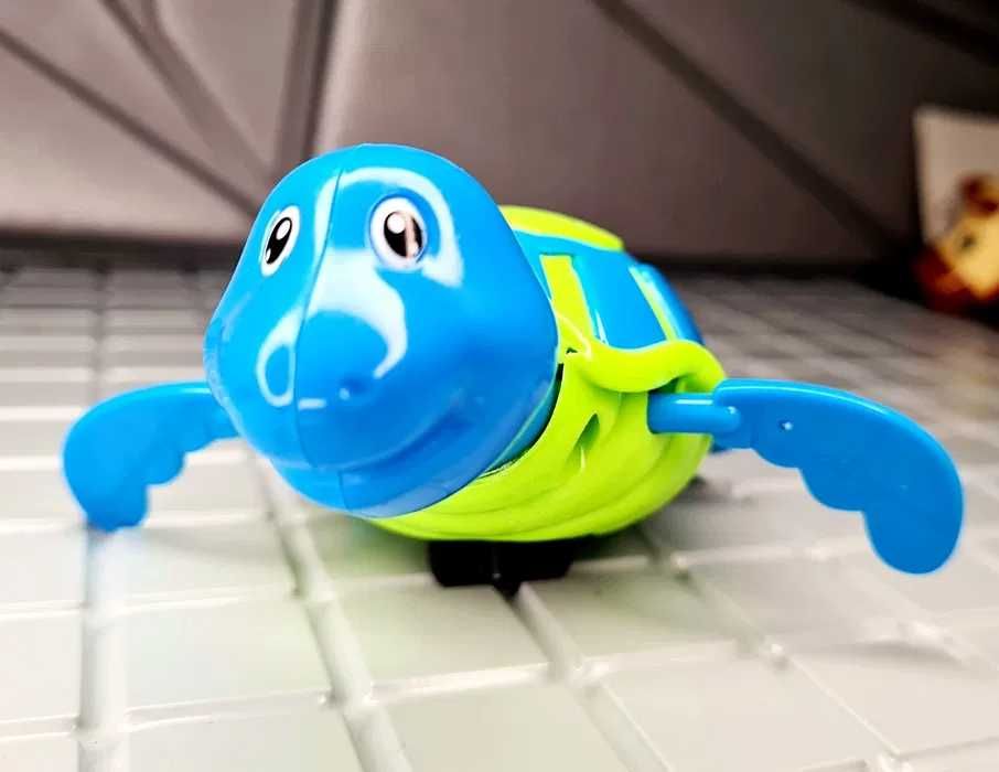 Nakręcana zabawka do kąpieli dla dzieci _ żółw
