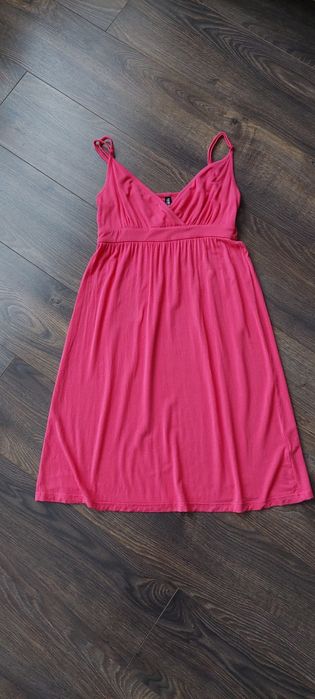 Sukienka damska letnia różowa/koralowa firmy Colours of the World S