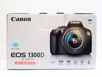 Canon EOS 1300D + 1 Objetiva + Cartão de Memória