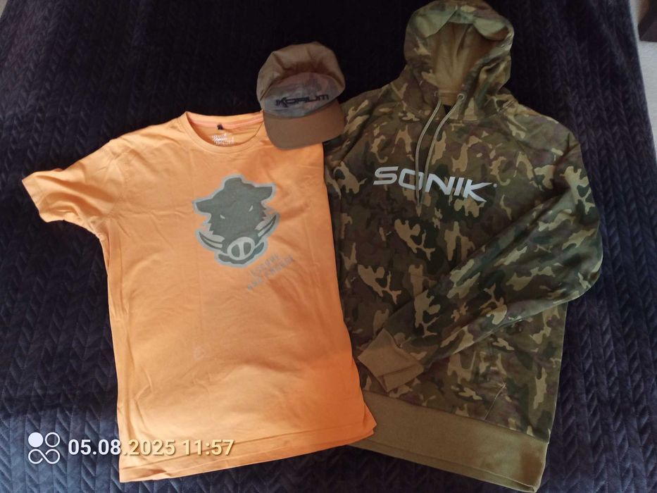 Sonic, Prologic, Korum bluza, koszulka, czapeczka