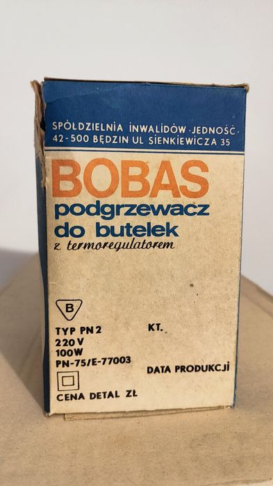 Sprzedam podgrzewacz do butelek BOBAS 1985 rok PRL