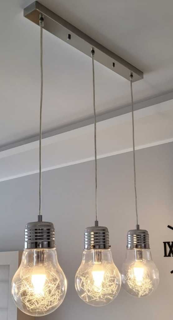 Lampa nad stół 3 żarówki