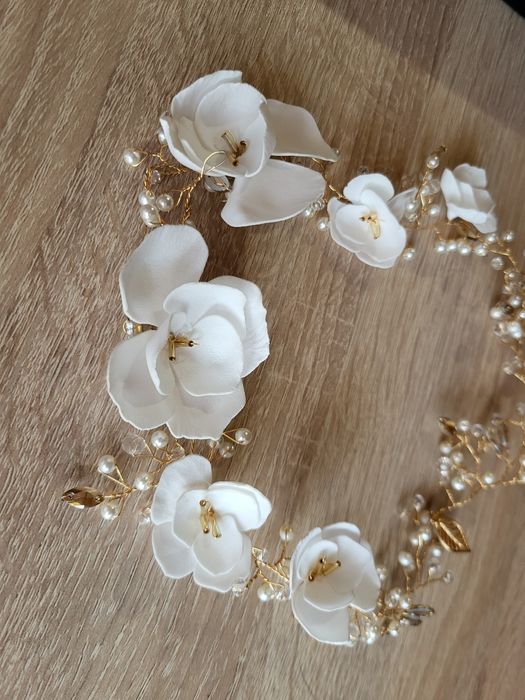 Wianek Noelia ślubny wianek