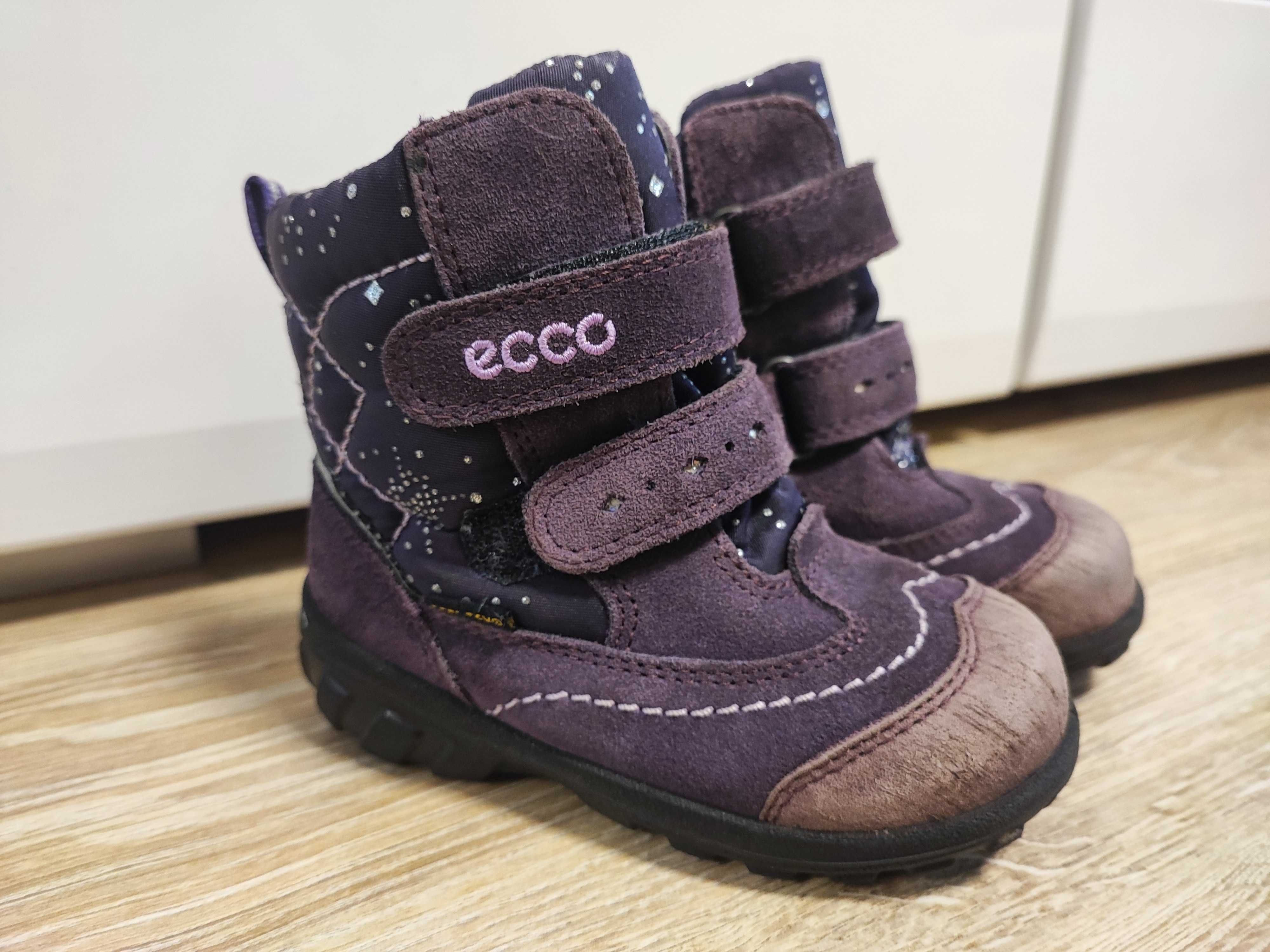 Демисезонные термо полусапожки ECCO TRACK UNO GORE-TEX отличное состоя
