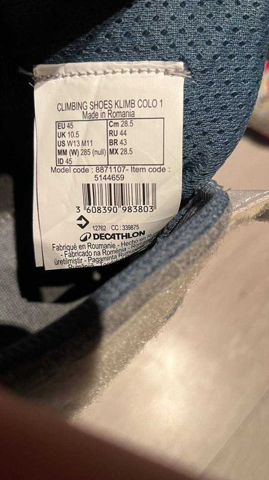 Buty do wspinaczki Simond Klimb (45/10.5/28.5cm)