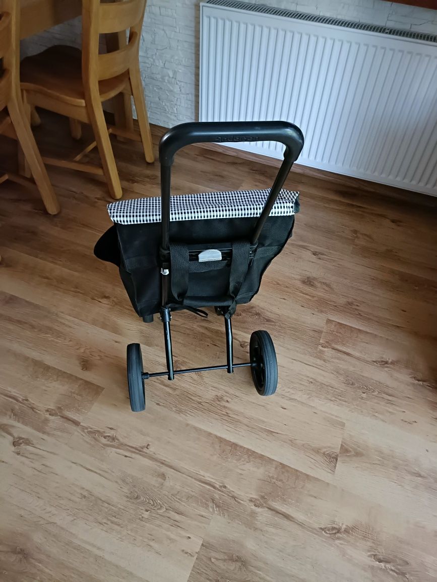 Wózek na zakupy Andersen torba pakunki walizka kółkach