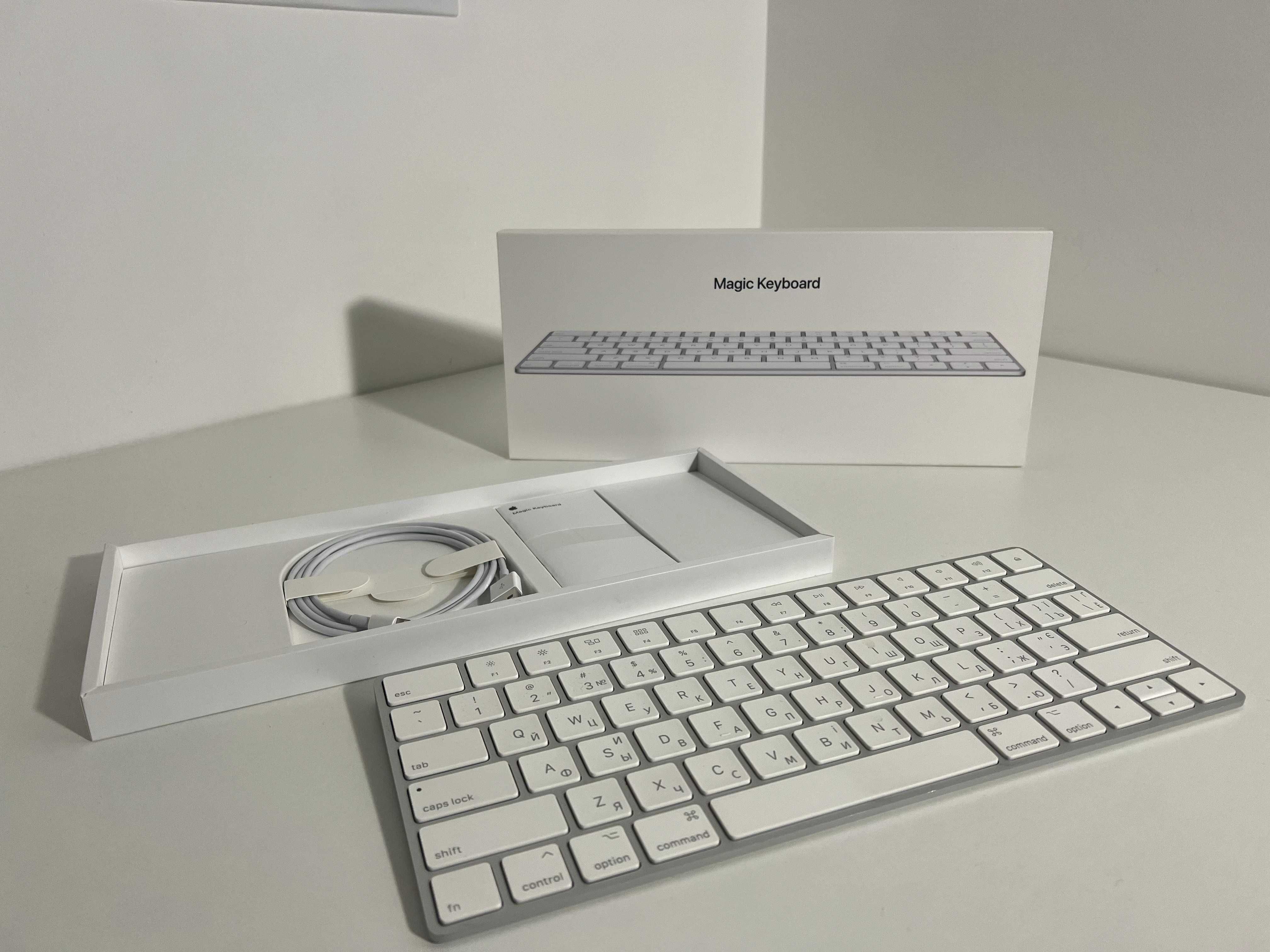 Клавіатура Apple Magic Keyboard A1644 з українською розкладкою