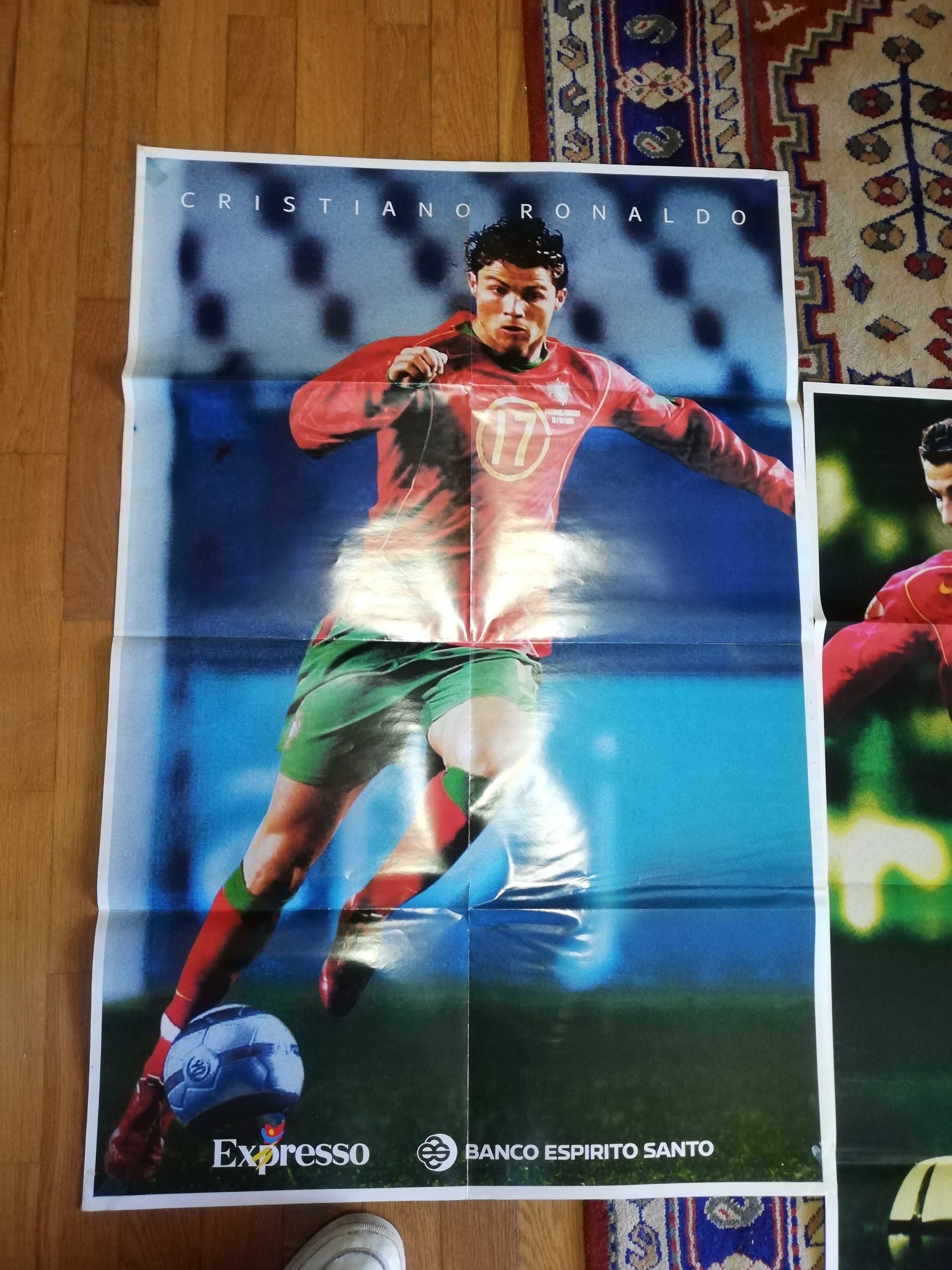 2 Posters Cristiano Ronaldo:  (100 x 60) cm