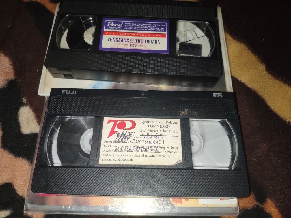Skowyt, Zemsta demona - Dyniogłowy - Horrory na VHS