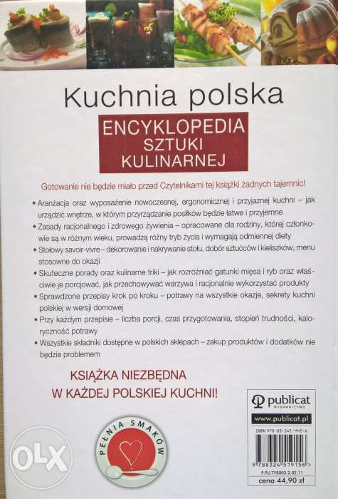 Kuchnia polska. Encyklopedia sztuki kulinarnej.