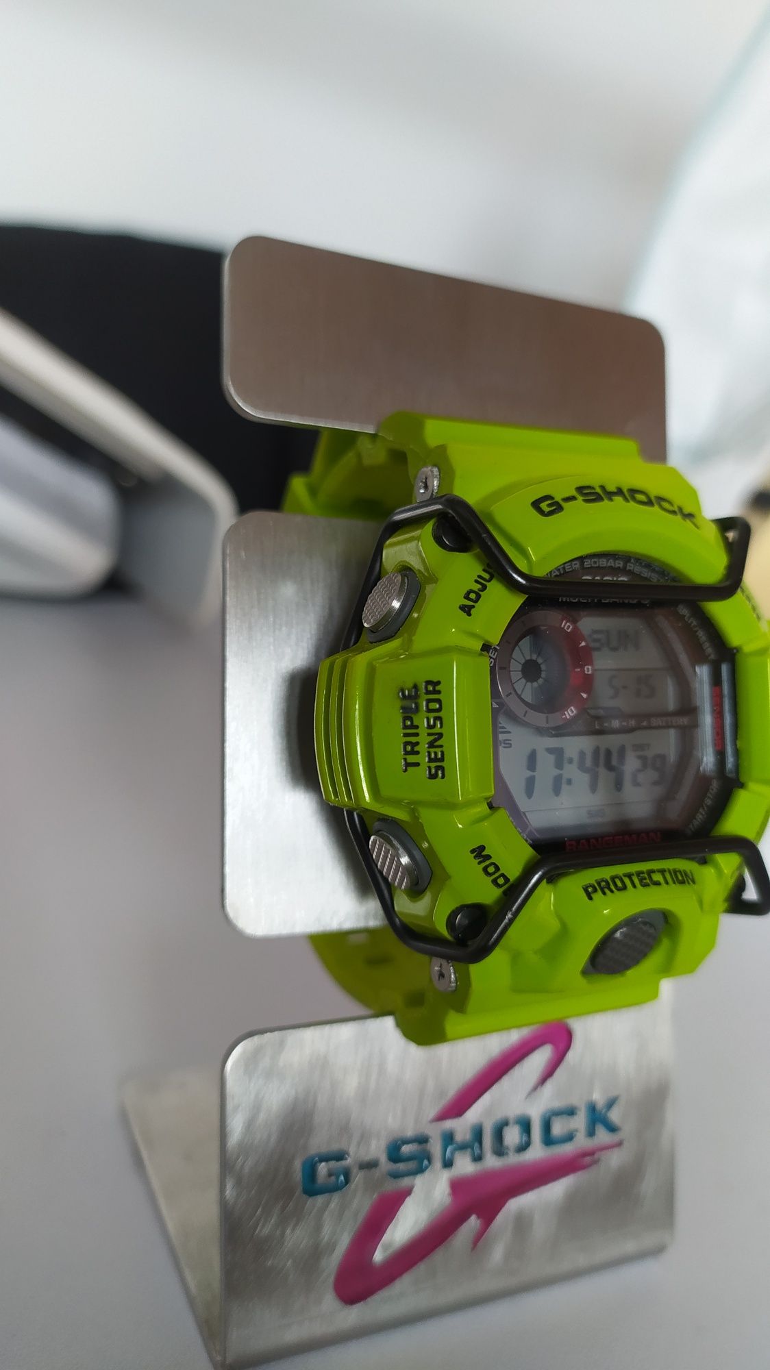 Zegarek Casio G-SHOCK Rangeman GW-9400 Kermit + DODATKI