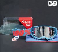 Мото очки 100% ACCURI 2 Goggle Odeon - Flash Silver Lens. Мотоочки NEW