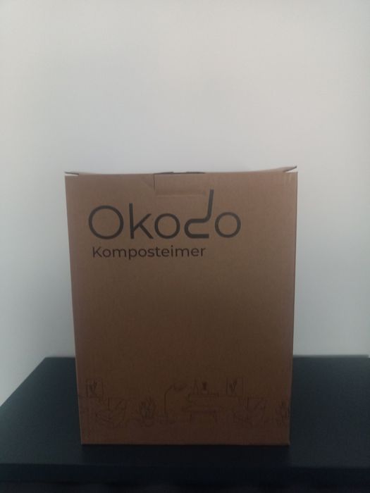 Kompostownik Okodo z filtrem węglowym pojemnik na odpady 5 litrów