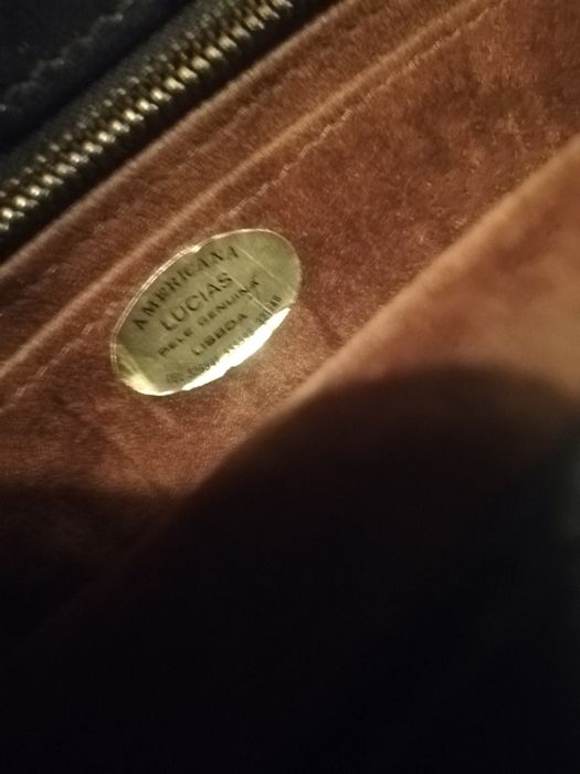 Mala de Pele genuina America lucias