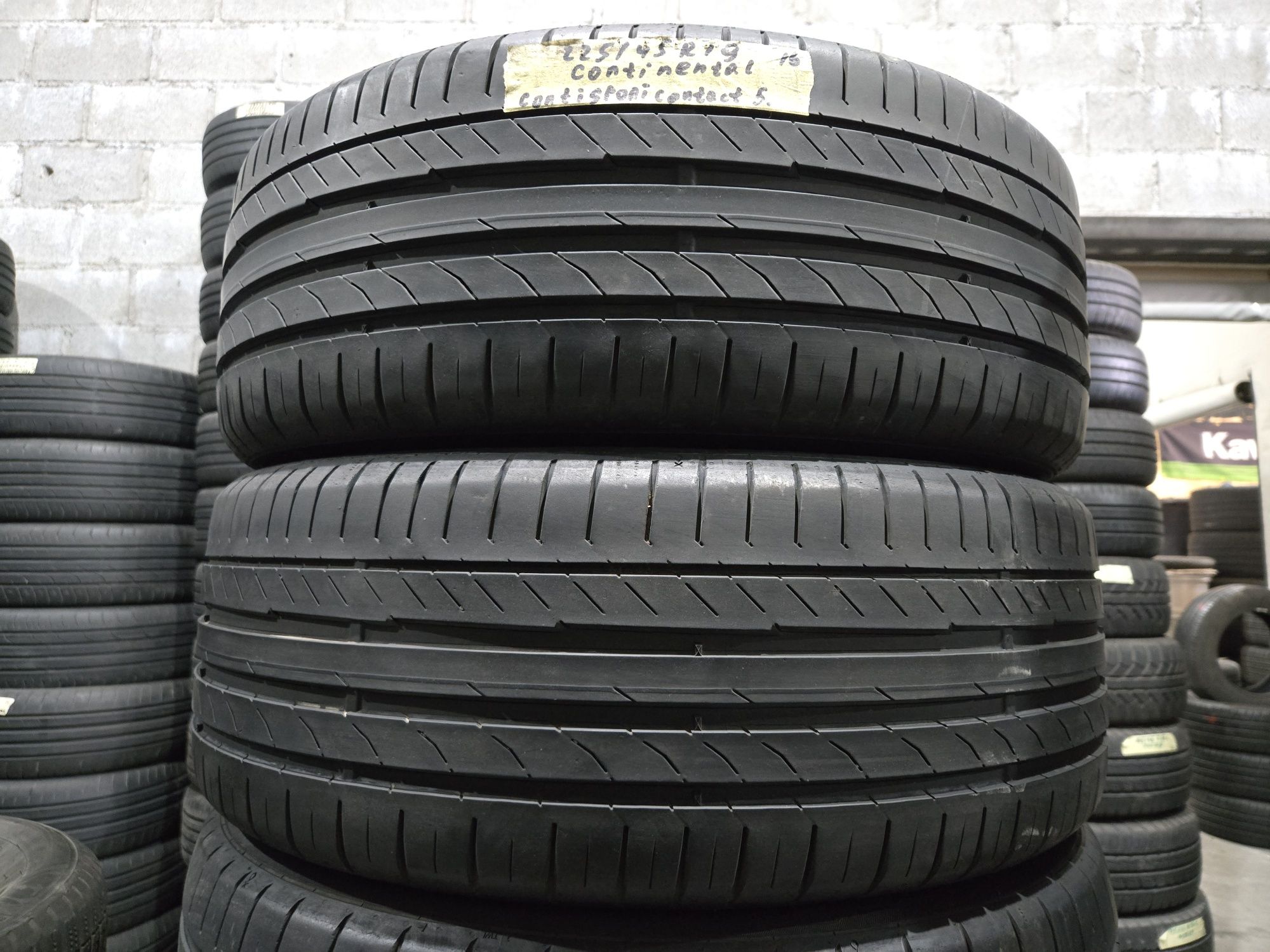 225/45R19 Continental SportContact 5 Mazda 6
