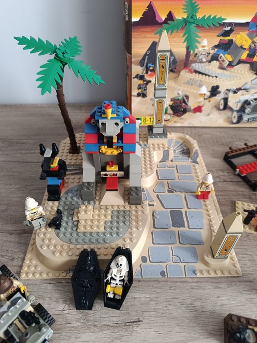 Lego 5978 Sphinx Secret Surpise Sekret Sfinksa Pudełko Instrukcja USA