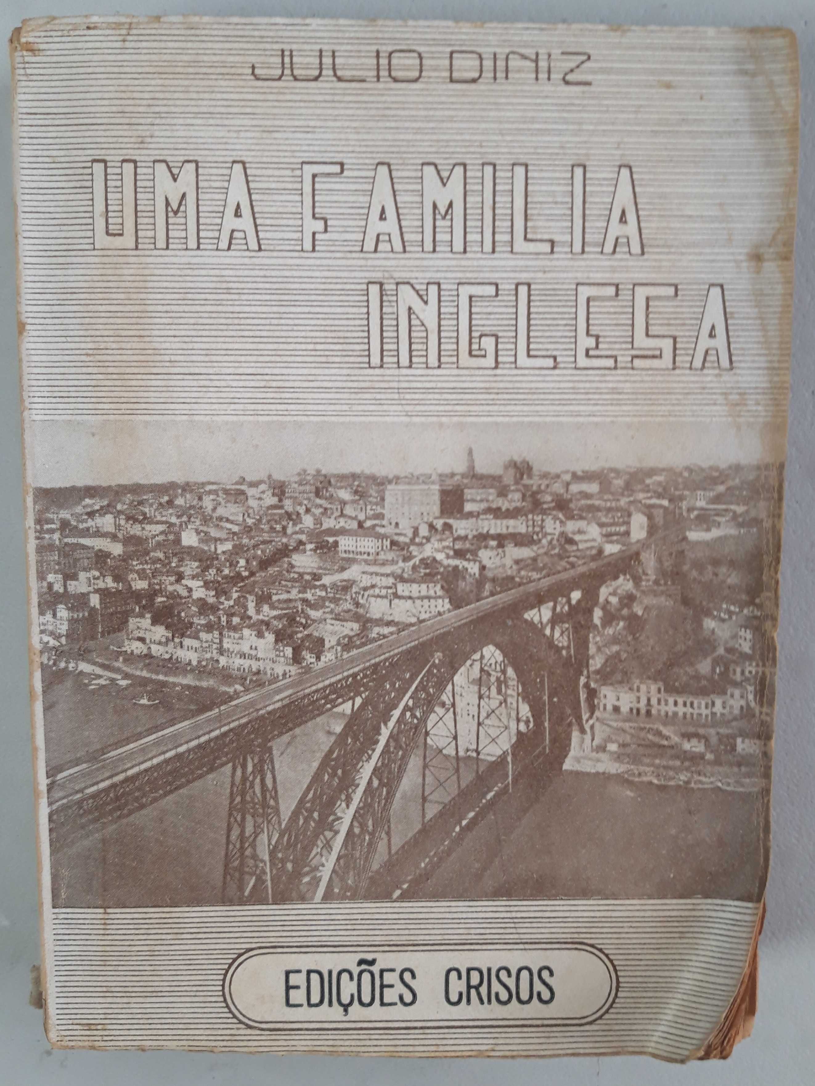 Livro Ref: CxB  - Júlio Diniz - Uma Família Inglêsa