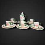 Filiżanki dzbanek villeroy & boch wild rose róża dla 6 osób B5/080234