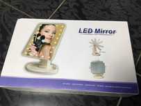 Зеркало сенсорное настольное для макияжа с LED подсветкой 16 диодов