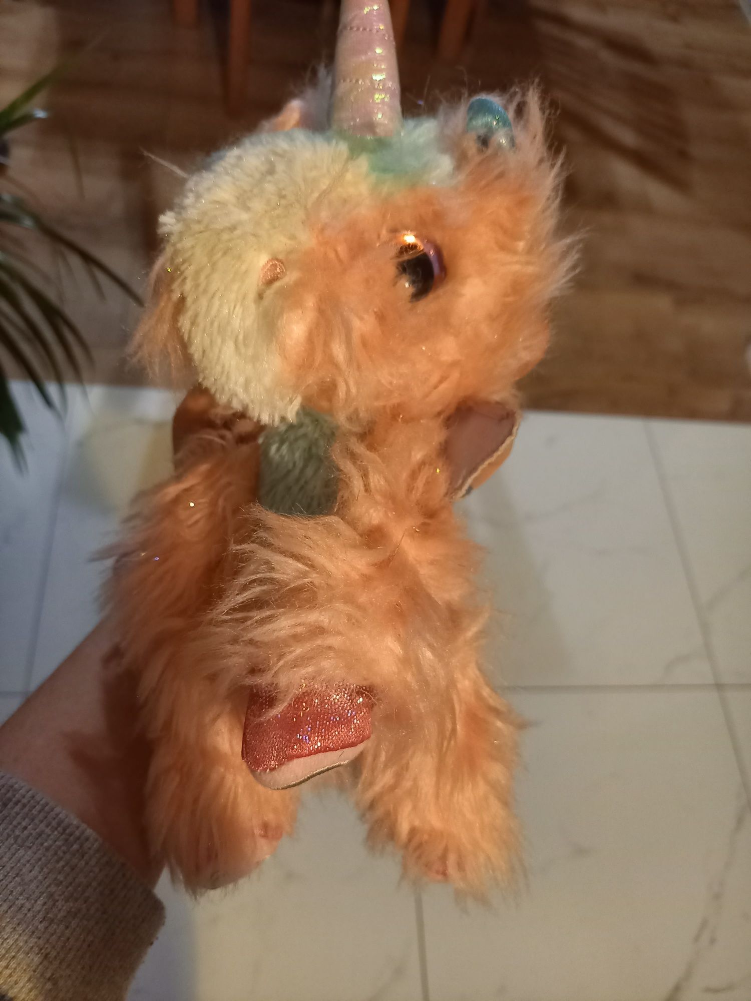Scruff a Luvs jednorożec maskotka Stan idealny
