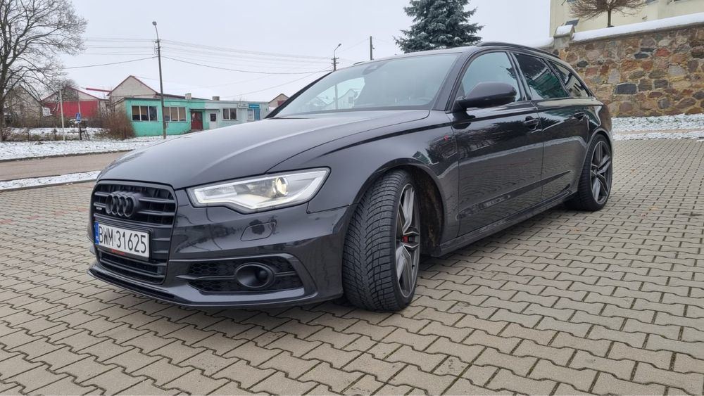 Audi A6 C7 313 KM kombi 2x s-line radary czujniki