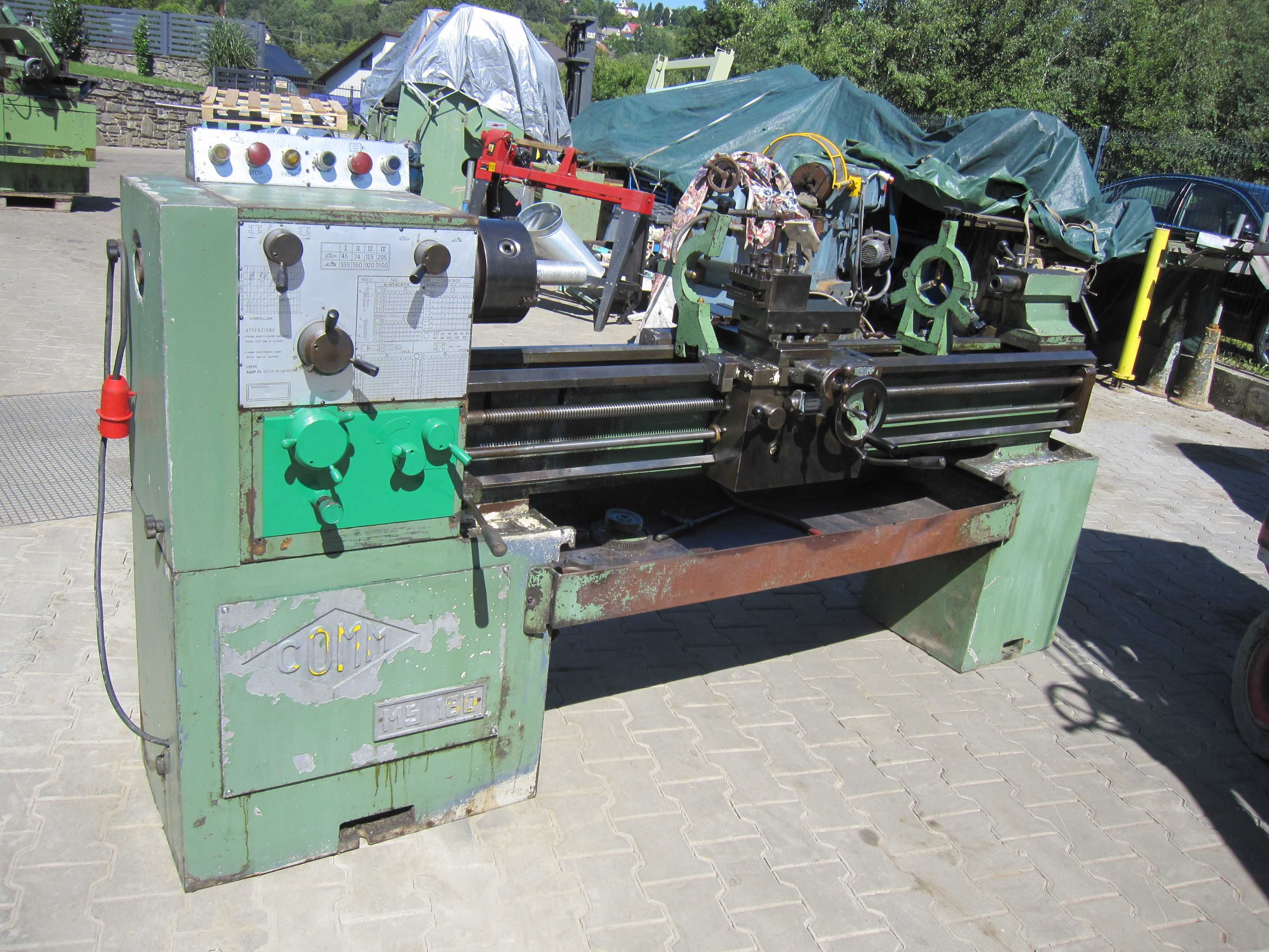Tokarka do metalu frezarka COMM MS 180