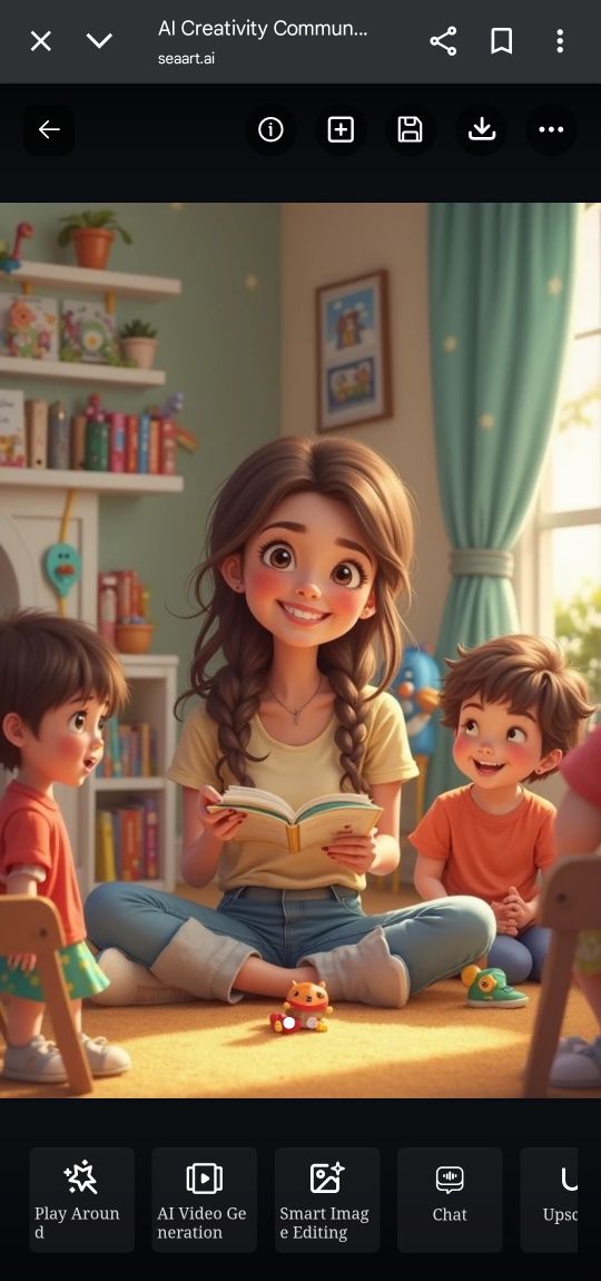 Babysitter com explicações de Inglês