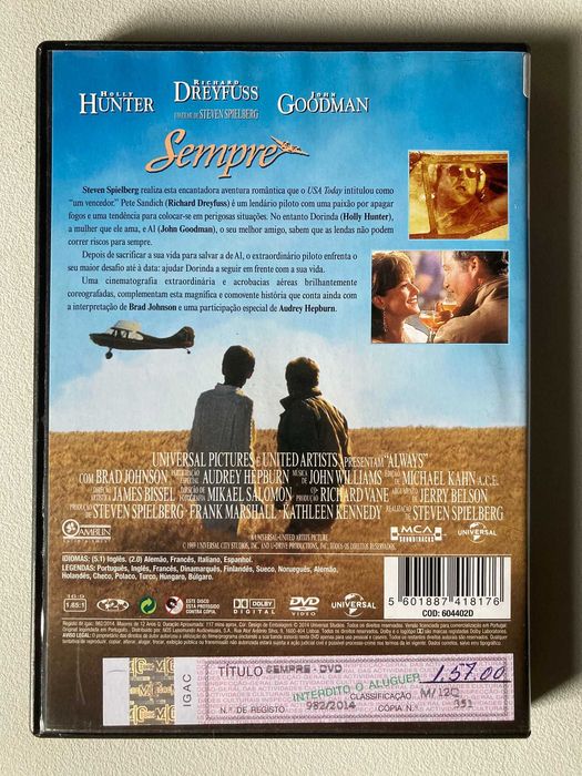 [DVD] Sempre (Always)