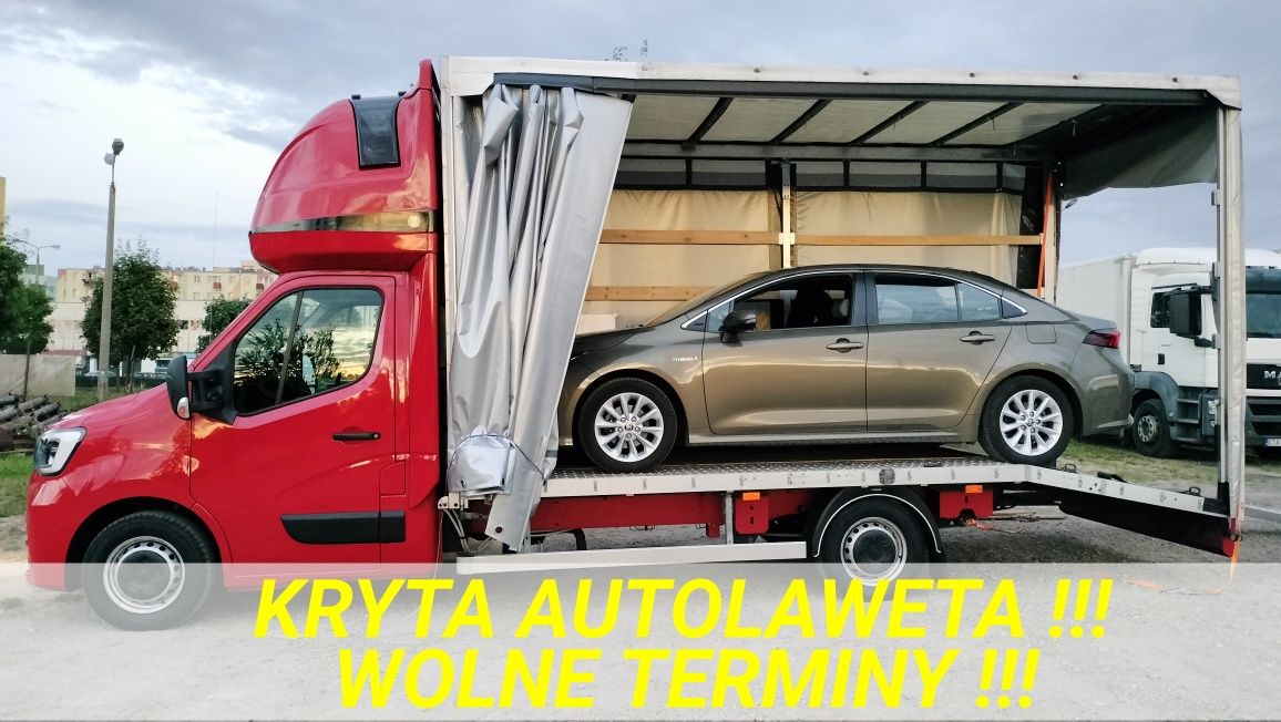 Transport Autolaweta/Kryta Autolaweta/Laweta - TANIO i SOLIDNIE !!!