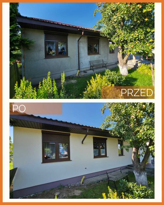 Ocieplenie domu, elewacje, tynkowanie elewacji, Kępno, Ostrzeszów, Wie