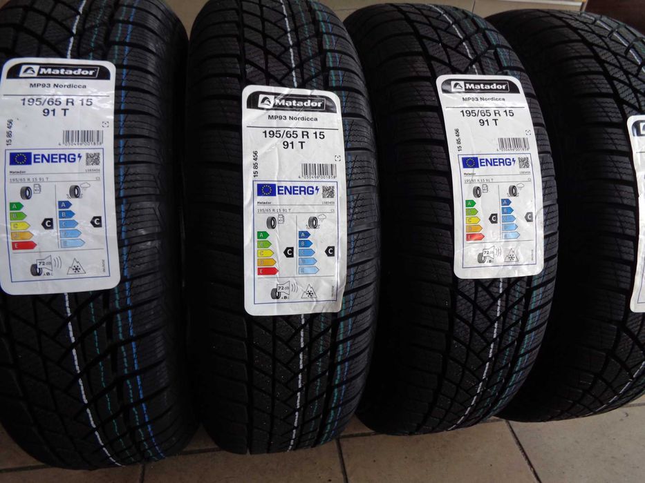 195/65R15 MATADOR MP93 Nordicca - Opony Zimowe , Nowy Model , ANDAR