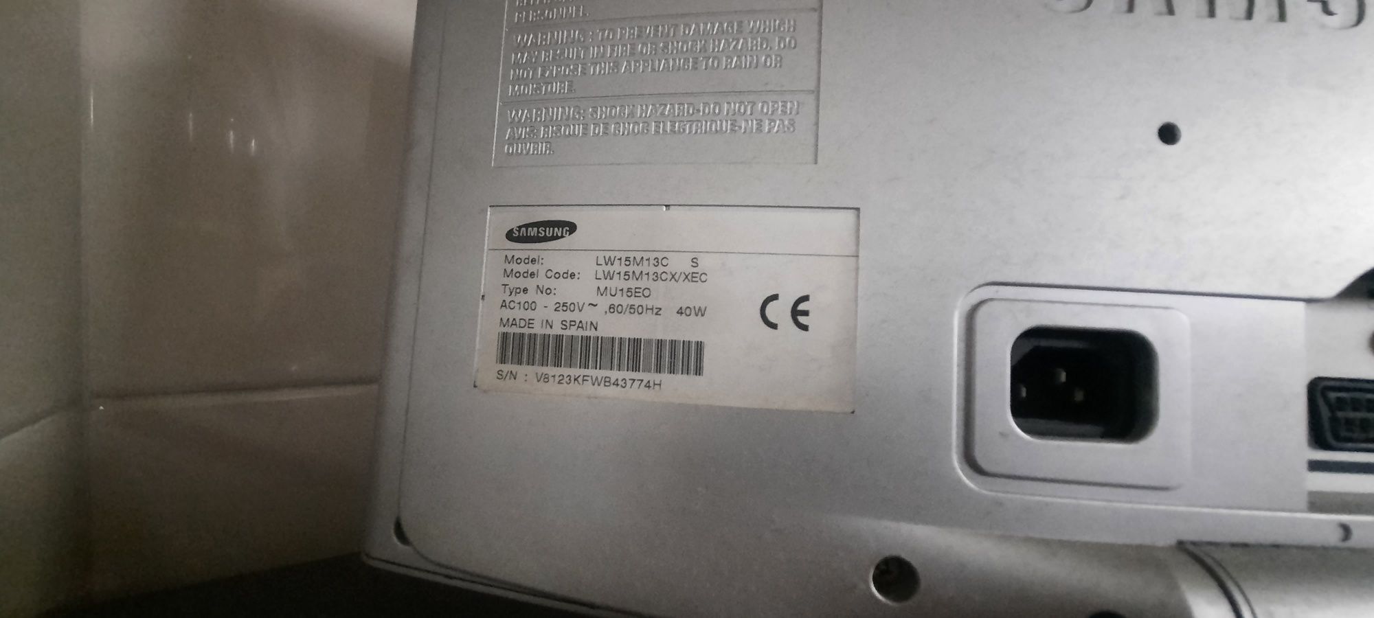 Vendo TV Samsung