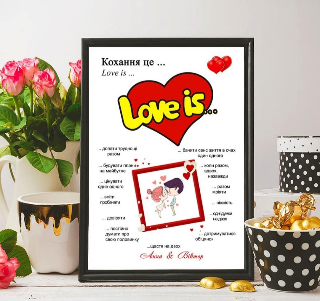 Постер для коханих, метрика