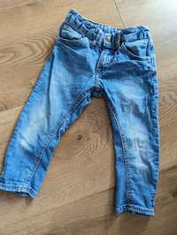 Jeansy H&M 92 spodnie