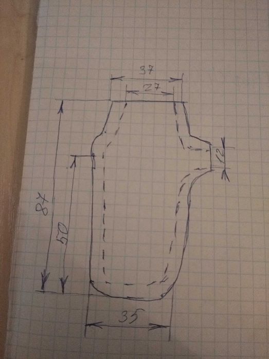 Тігель для плавки  металу.