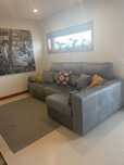 Sofá 3 lugares com chaise longue