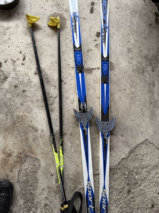 Лыжи TISA з палками