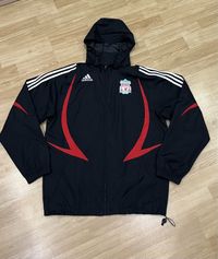 Винтажная курточка ветровка Adidas “Liverpool” розмір:Л