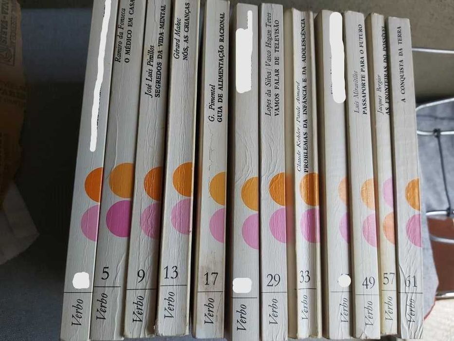 Coleção "Biblioteca Básica Verbo - Livros RTP" 1970 (Impecáveis)