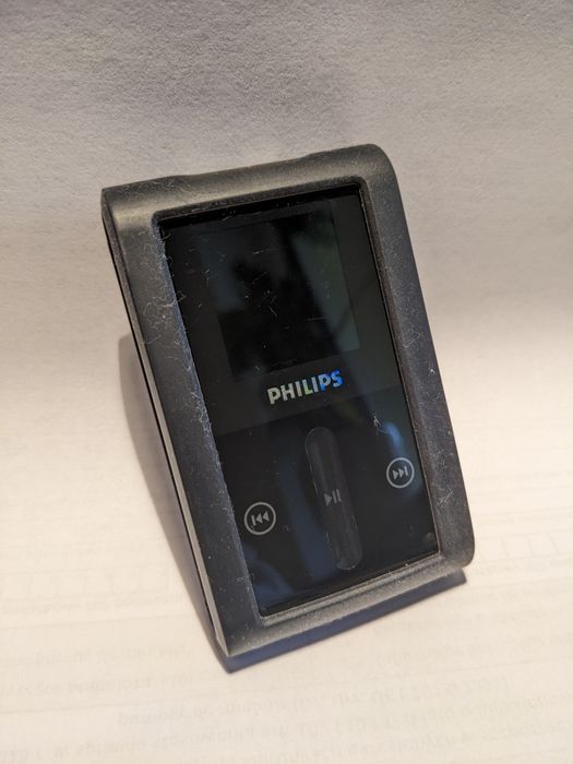 Odtwarzacz MP3 Philips GoGear 6 GB (HDD1635) + Kabel USB/Ładowarka | N