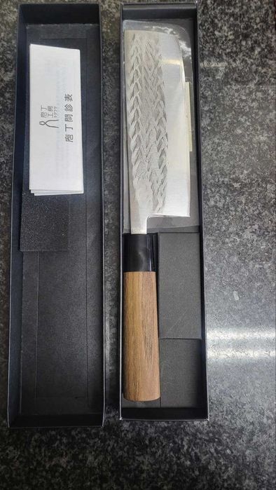 Faca japonesa Tadafusa Hocho S-42 Nakiri 16.5 cm