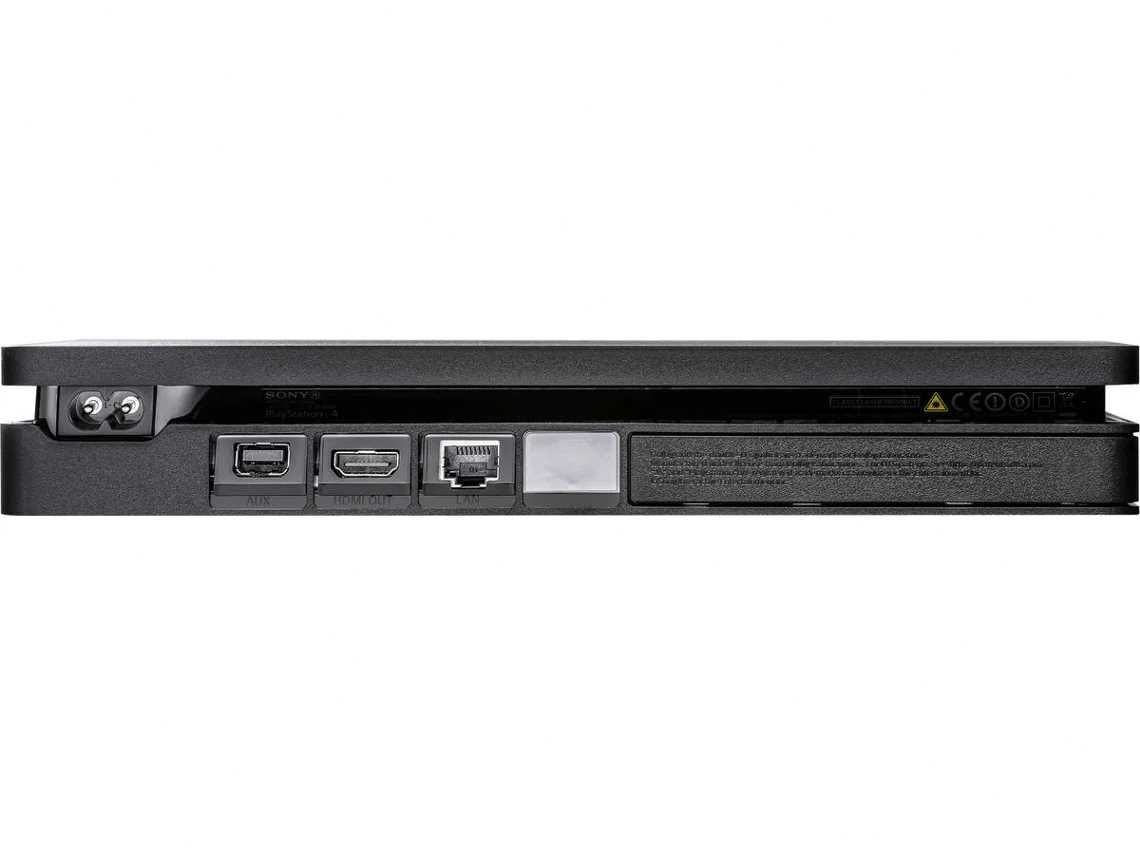 Consola PS4 Slim (500 GB) + 1 Comando + 2 jogos