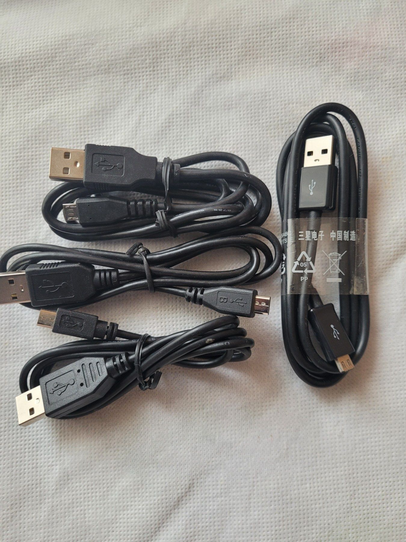 Кабель оригінальний для зарядки usb-mikro USB різної довжини