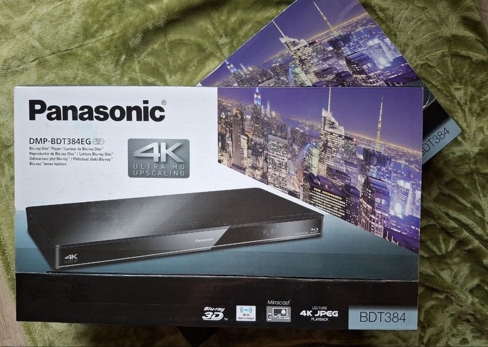 Blu-ray програвач Panasonic DMP-BDT384EG