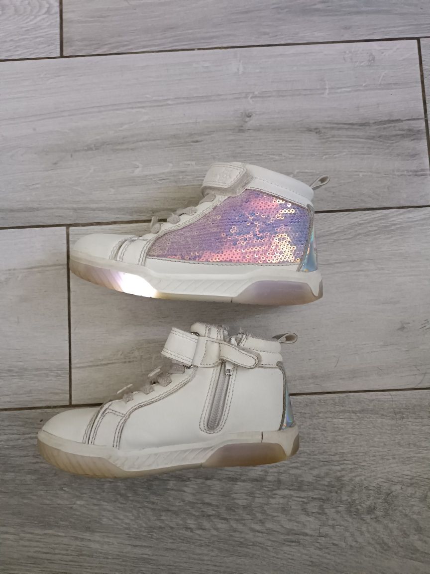 Buty wysokie świecące Elza 27 Smyk Cool Club Frozen